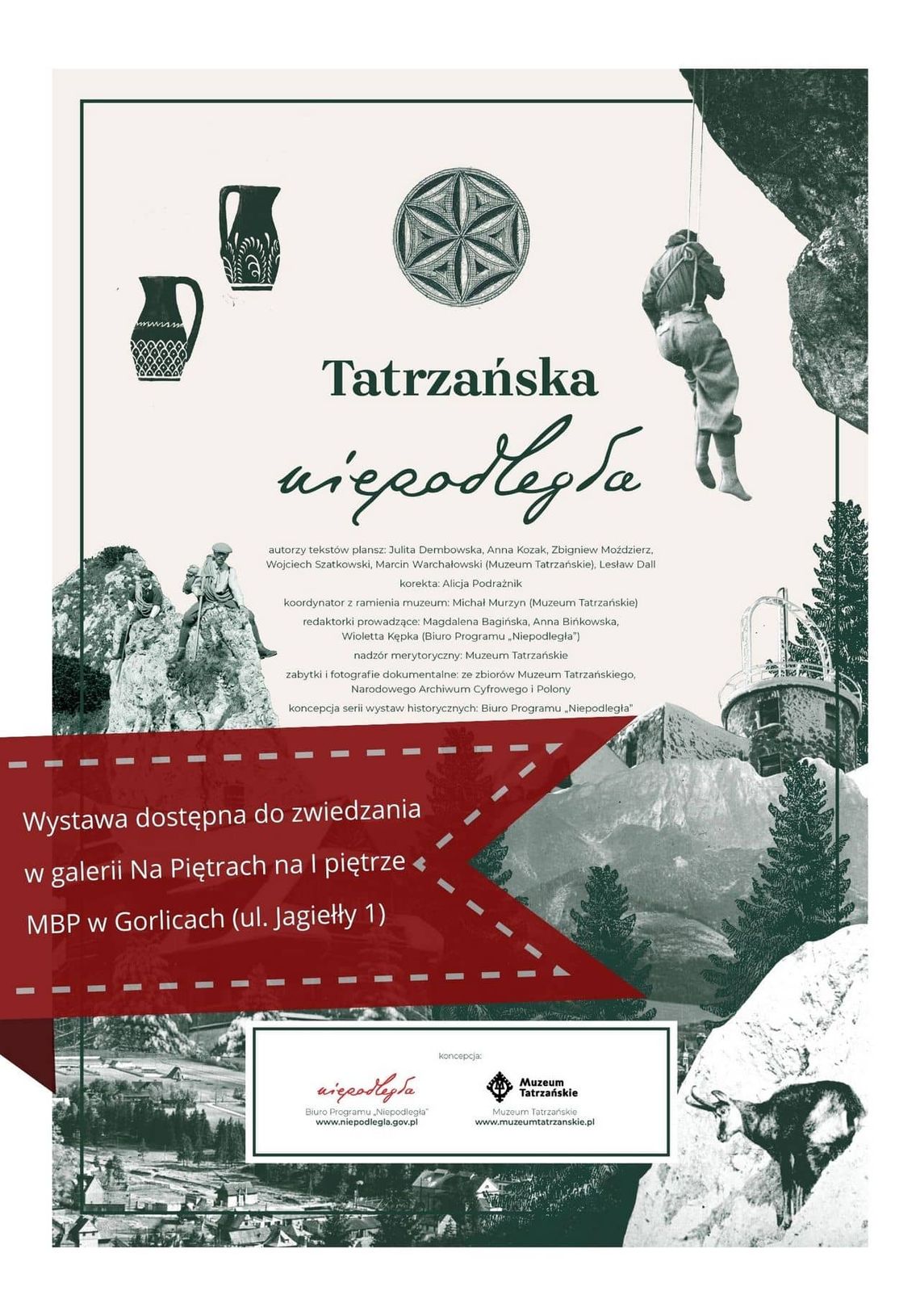 „Tatrzańska niepodległa” – wystawa dostępna w MBP w Gorlicach | halogorlice.info