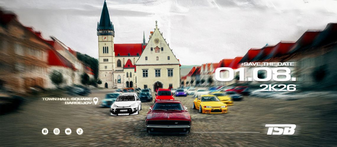TUNING SHOW BARDEJOV | zapowiedzi wydarzeń - halogorlice.info zdjęcie przedstawia plakat promujący wydarzenie - TUNING SHOW BARDEJOV
