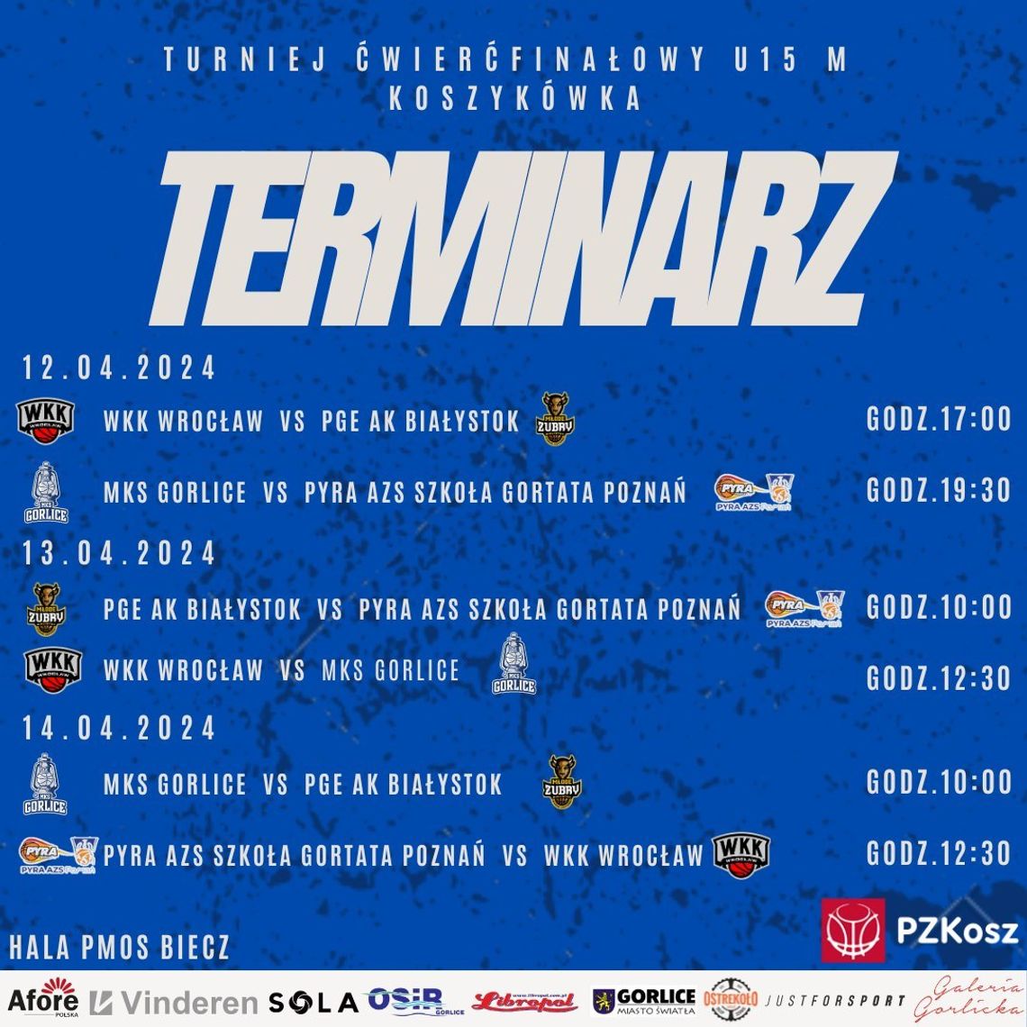 Turniej ćwierćfinałowy U15 w koszykówce | halogorlice.info