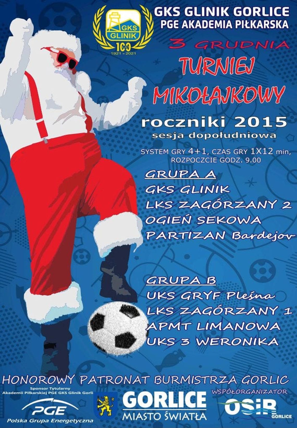 Turniej Mikołajkowy roczniki 2015 | halogorlice.info
