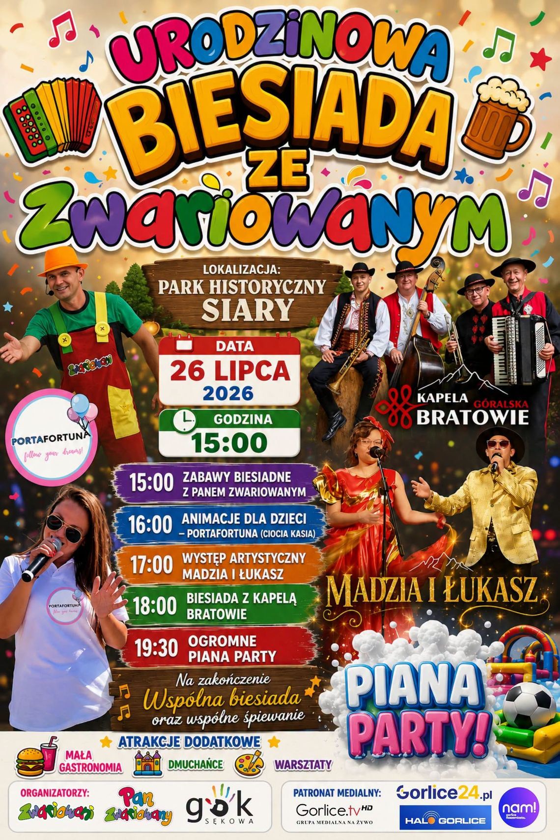Urodzinowa biesiada ze Zwariowanym w Siarach | zapowiedzi wydarzeń - halogorlice.info Urodzinowa biesiada ze Zwariowanym w Siarach | zapowiedzi wydarzeń - halogorlice.info