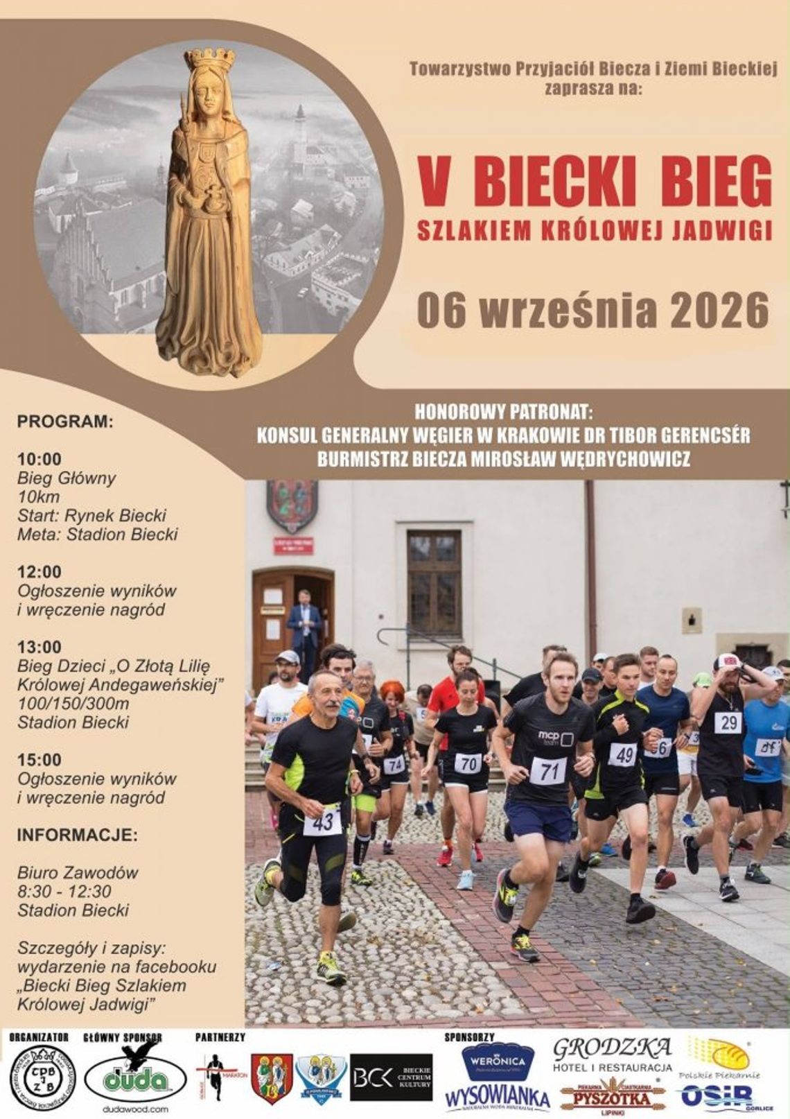 V Biecki Bieg Szlakiem Królowej Jadwigi | zapowiedzi wydarzeń - halogorlice.info V Biecki Bieg Szlakiem Królowej Jadwigi | zapowiedzi wydarzeń - halogorlice.info