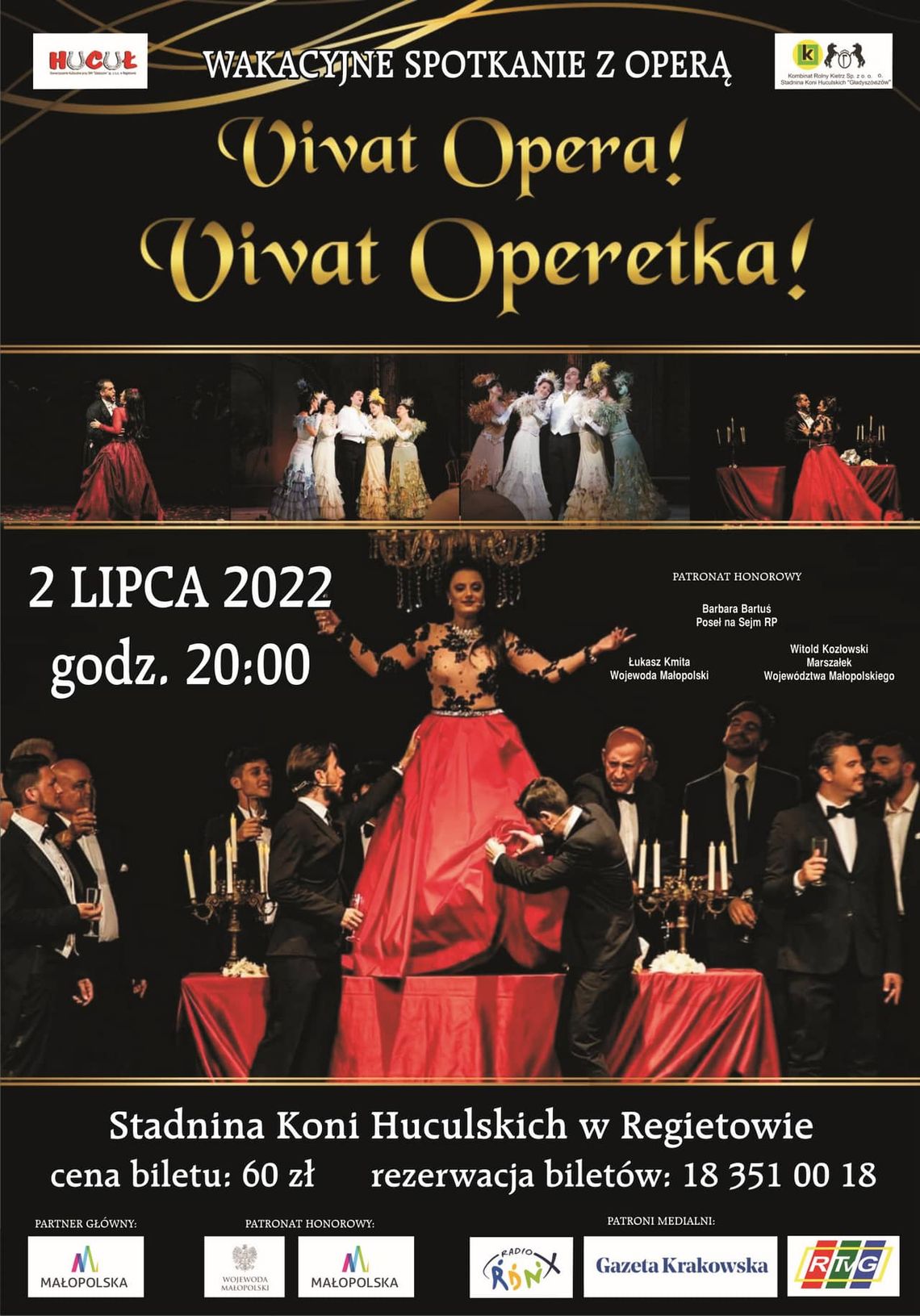 Wakacyjne Spotkanie z Operą „Vivat opera! Vivat operetka!” | zapowiedzi imprez – halogorlice.info