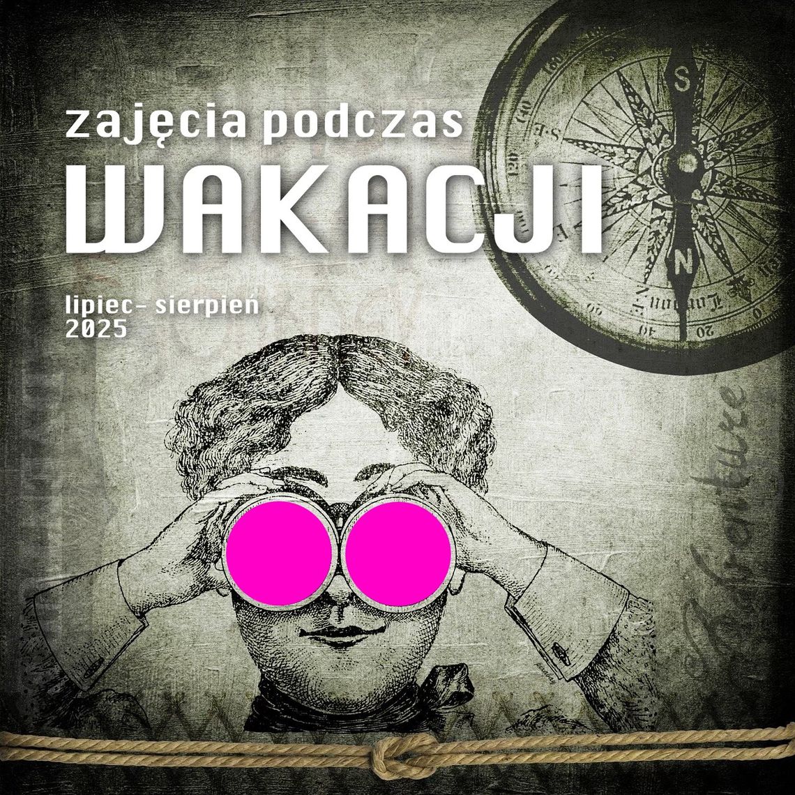 Wakacyjne zajęcia w MDK w Gorlicach | halogorlice.info Plakat promujący Wakacyjne zajęcia w MDK w Gorlicach