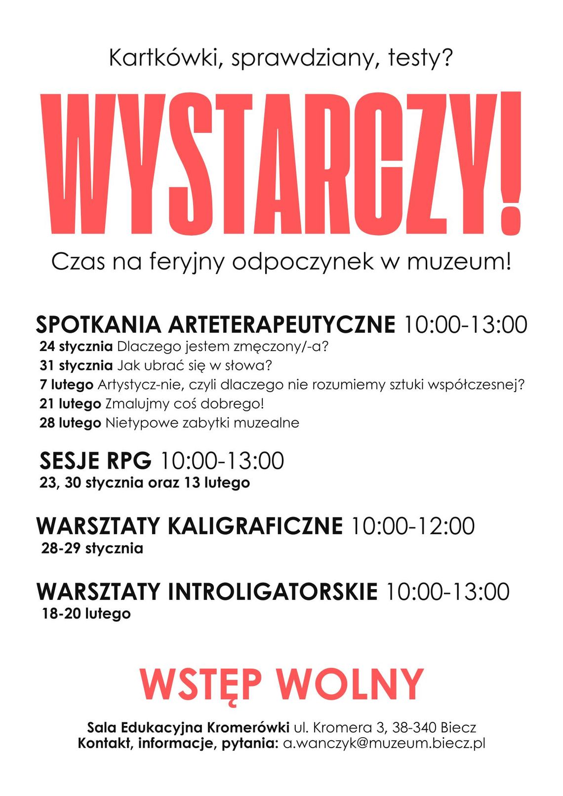 Warsztaty introligatorskie w Muzeum Ziemi Bieckiej | zapowiedzi imprez – halogorlice.info