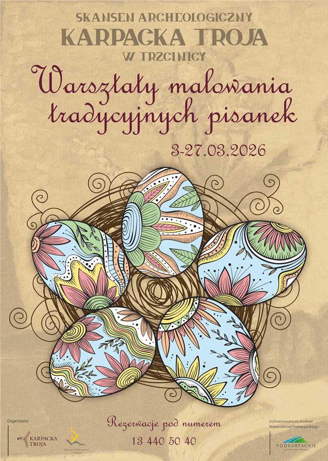 Warsztaty malowania tradycyjnych pisanek | zapowiedzi wydarzeń - halogorlice.info