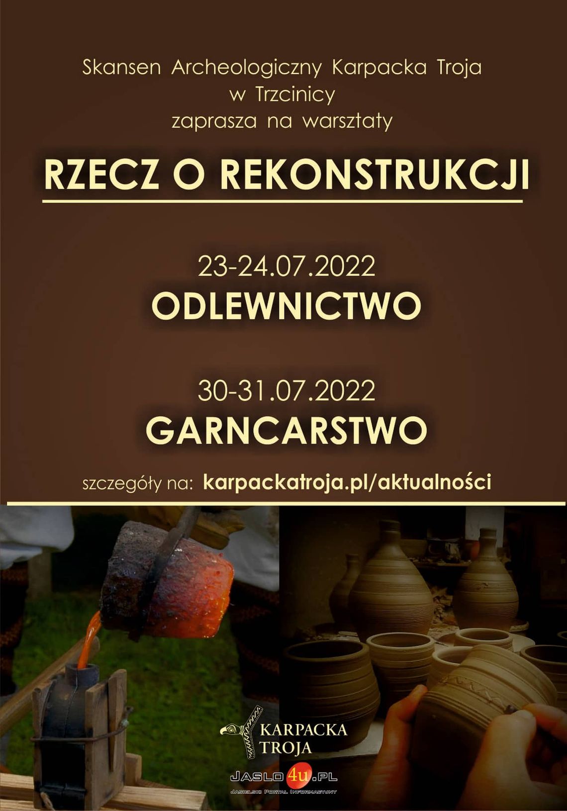 Warsztaty – Skansen Archeologiczny Karpacka Troja w Trzcinicy | zapowiedzi imprez – halogorlice.info