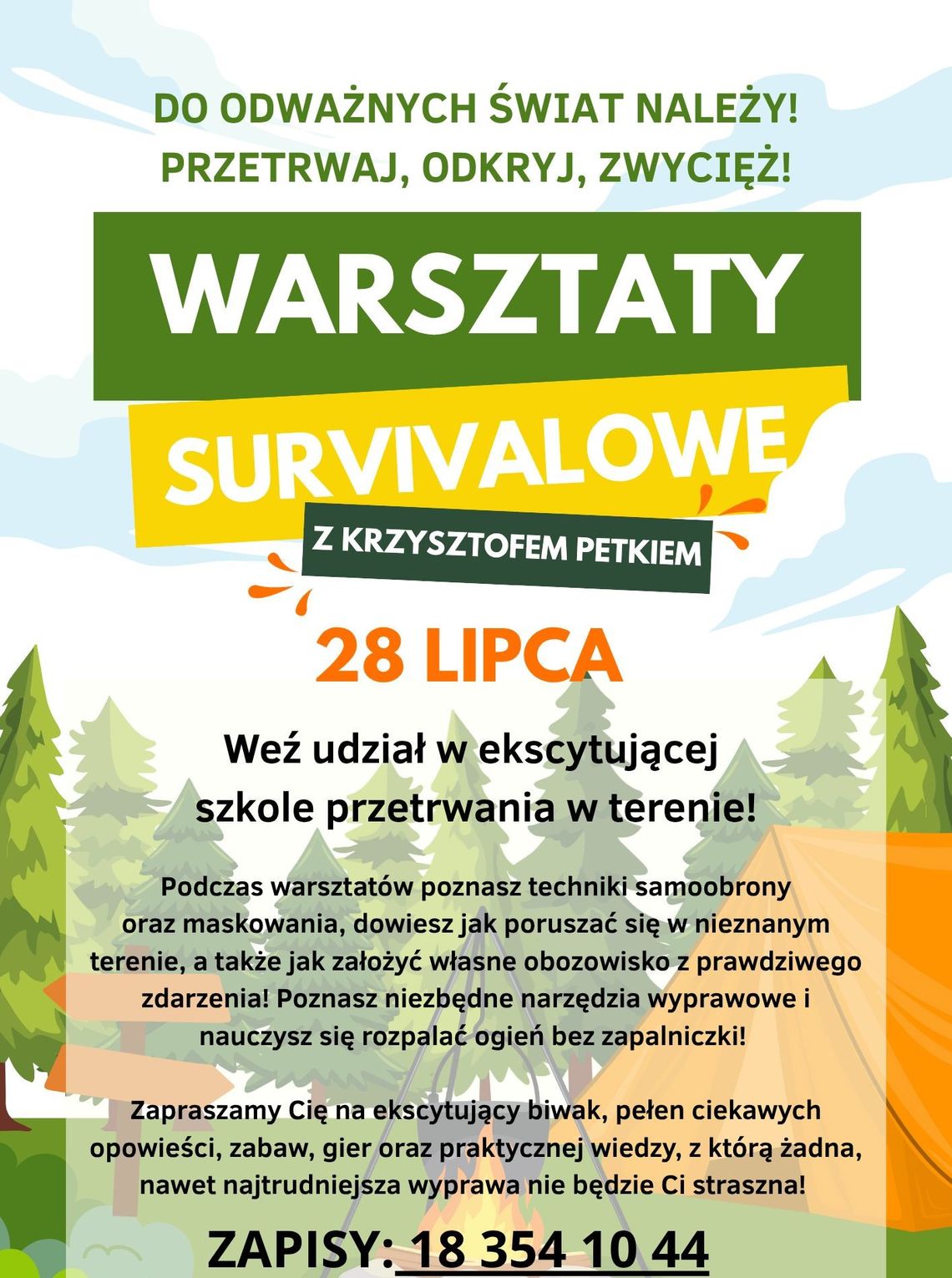 Plakat zapowiadający wydarzenie II Turniej Służb Mundurowych w piłce nożnej