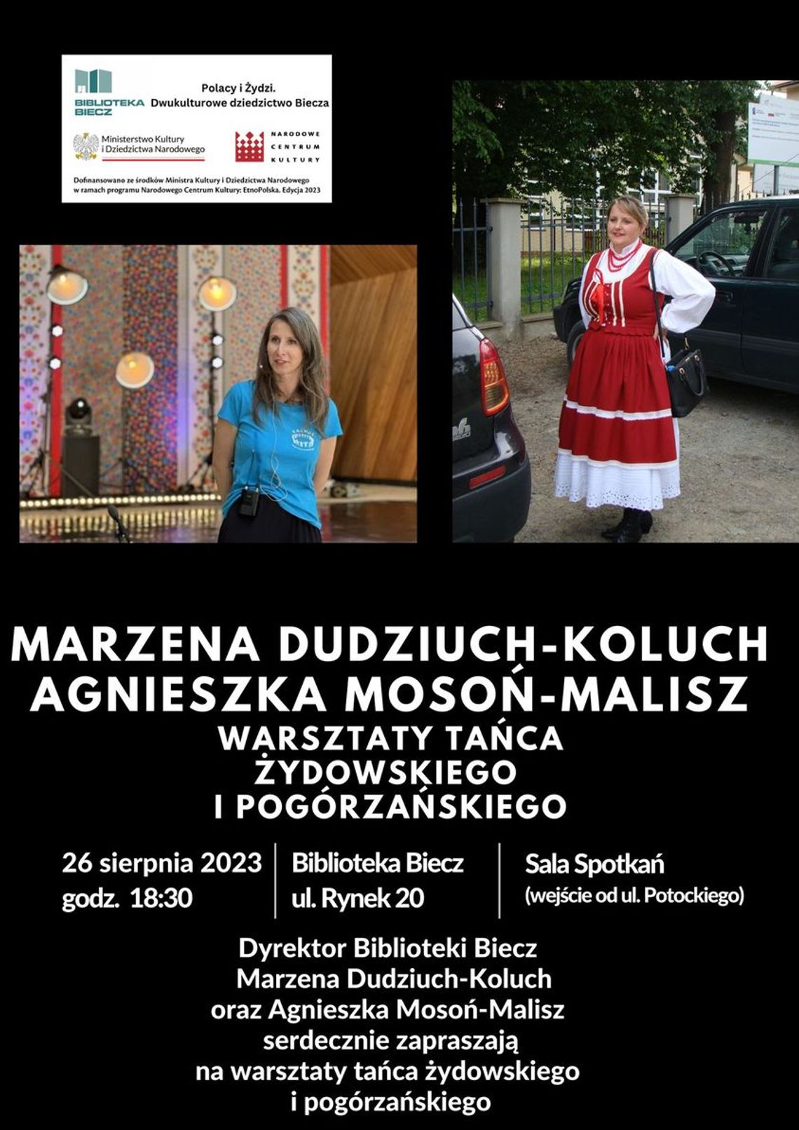 Warsztaty tańca żydowskiego i pogórzańskiego – Biblioteka Biecz | halogorlice.info