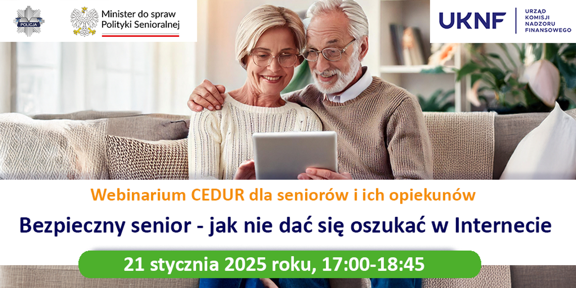Webinarium „Bezpieczny senior – jak nie dać się oszukać w Internecie” | halogorlice.info Webinarium „Bezpieczny senior – jak nie dać się oszukać w Internecie” | halogorlice.info