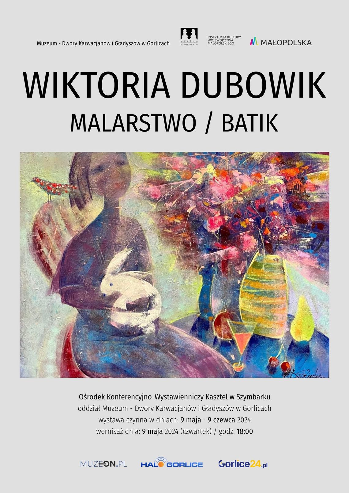 Wernisaż malarstwa Wiktorii Dubowik | halogorlice.info