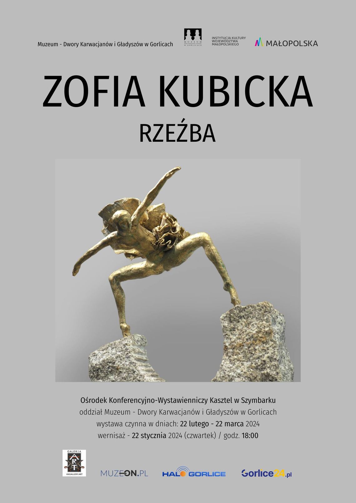 Wernisaż rzeźby autorstwa Zofii Kubickiej | halogorlice.info