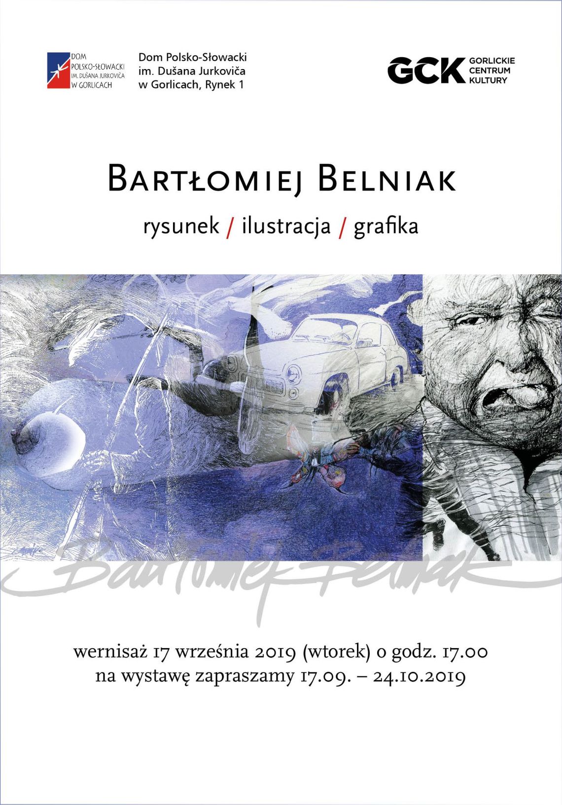 Wernisaż wystawy Bartłomieja Belniaka 