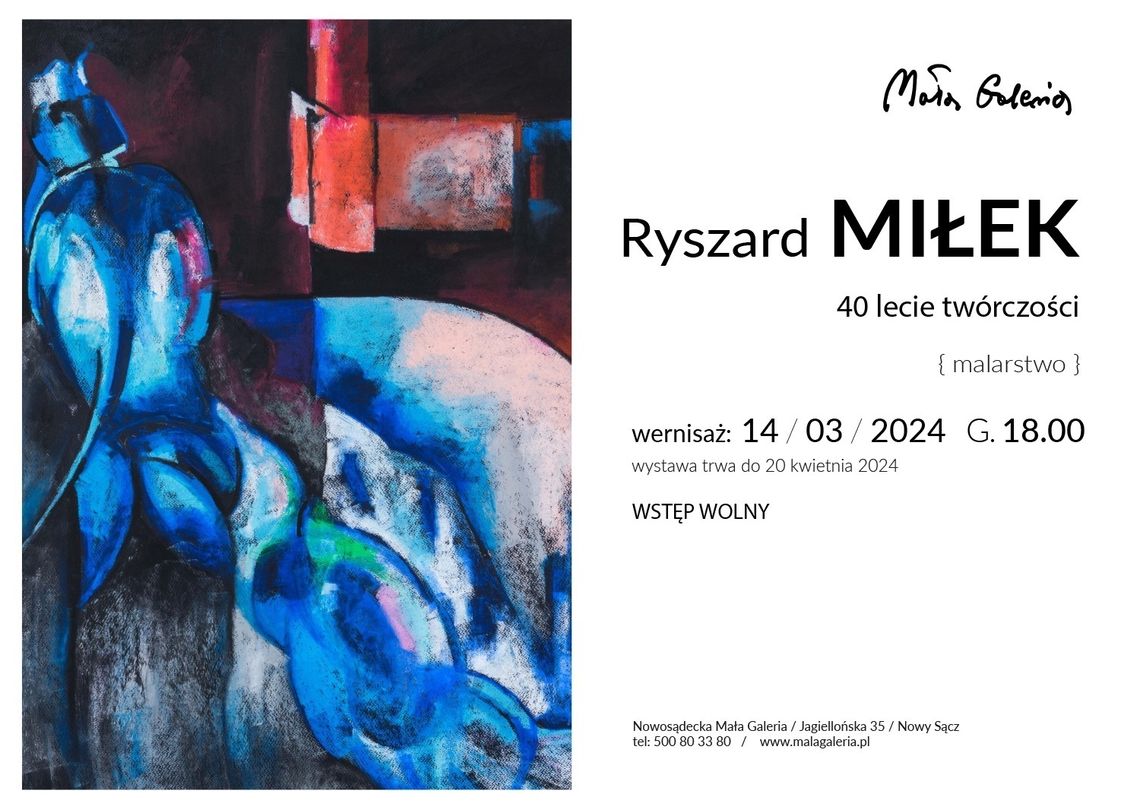 Wernisaż wystawy malarstwa Ryszarda Miłka | halogorlice.info