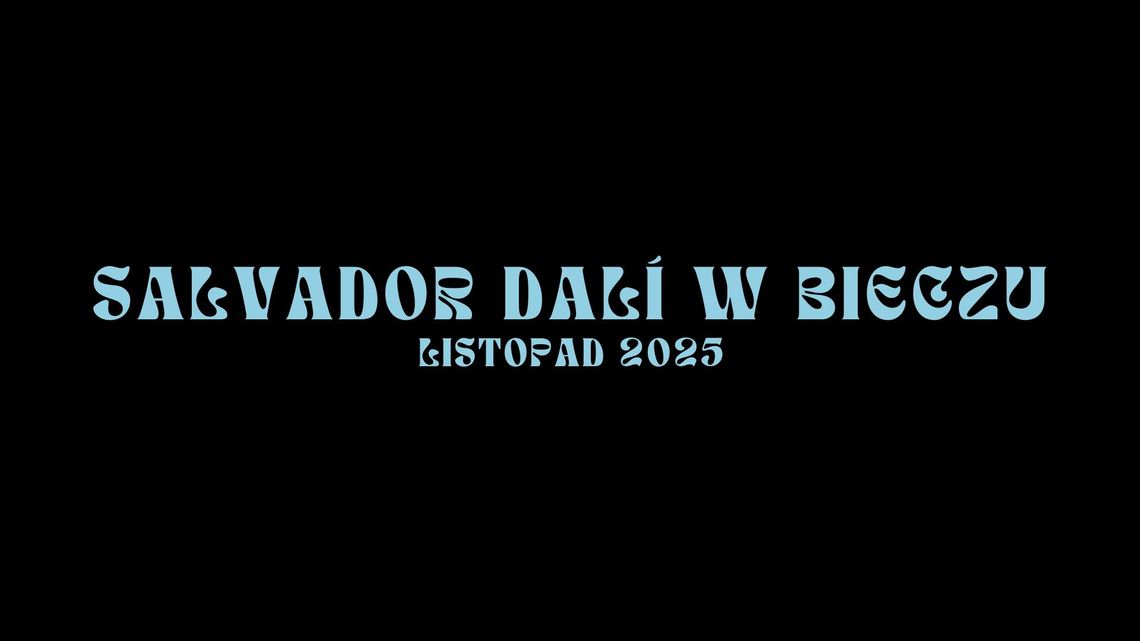 Zdjęcie przedstawia plakat promujący wydarzenie Wernisaż wystawy pt. Salvador Dali w Bieczu