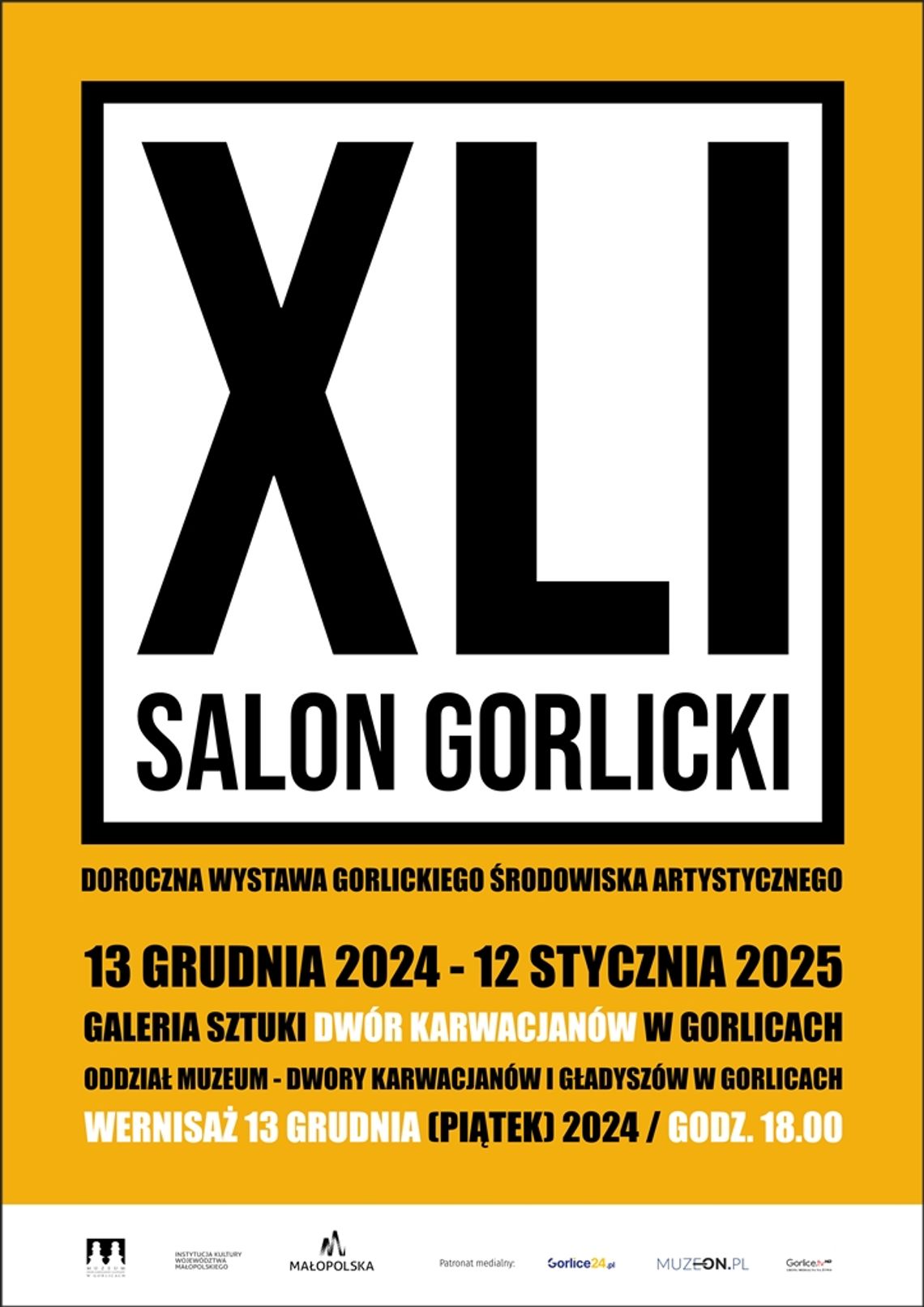 Wernisaż wystawy XLI Salon Gorlicki | zapowiedzi imprez – halogorlice.info