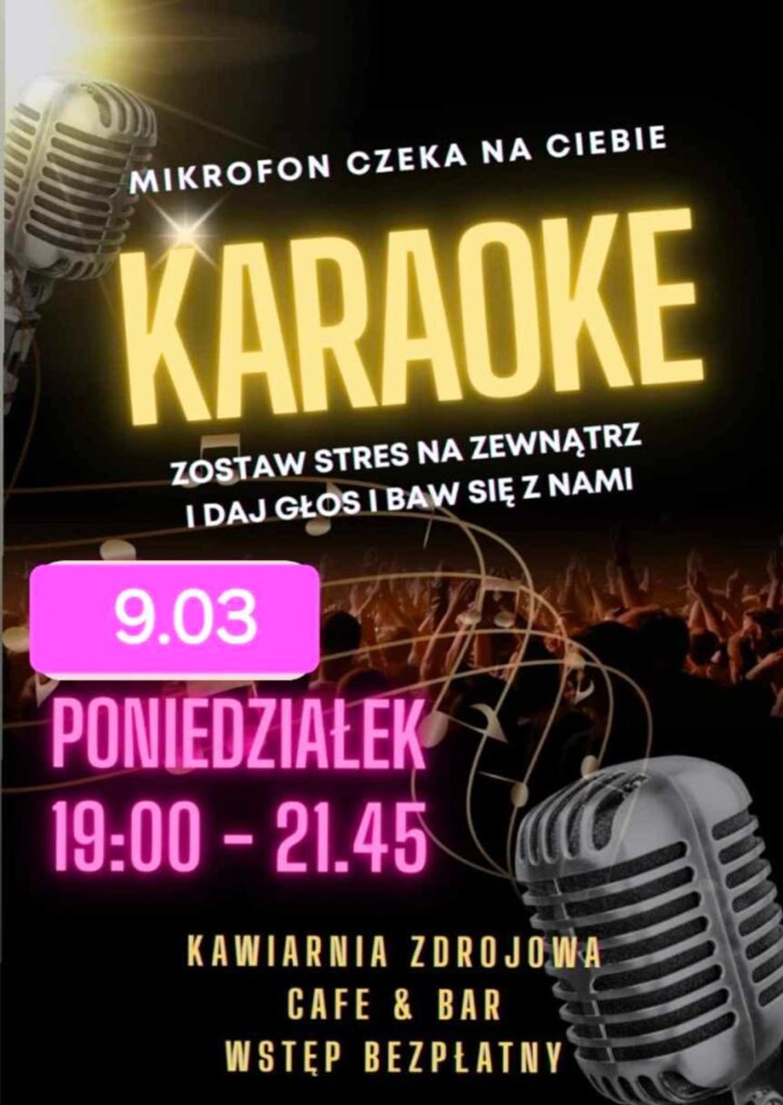 Wieczór z KARAOKE | zapowiedzi wydarzeń - halogorlice.info