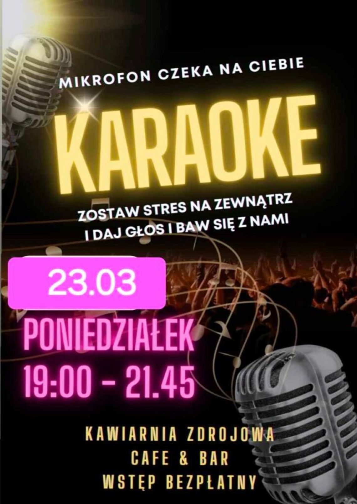 Wieczór z KARAOKE | zapowiedzi wydarzeń - halogorlice.info