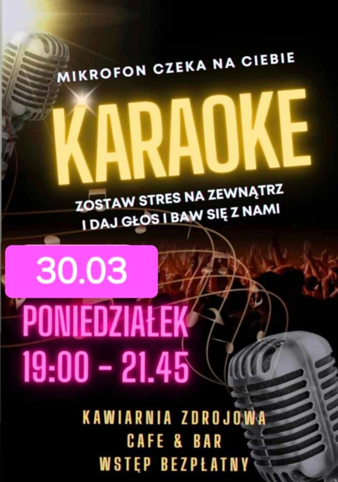 Wieczór z KARAOKE | zapowiedzi wydarzeń - halogorlice.info