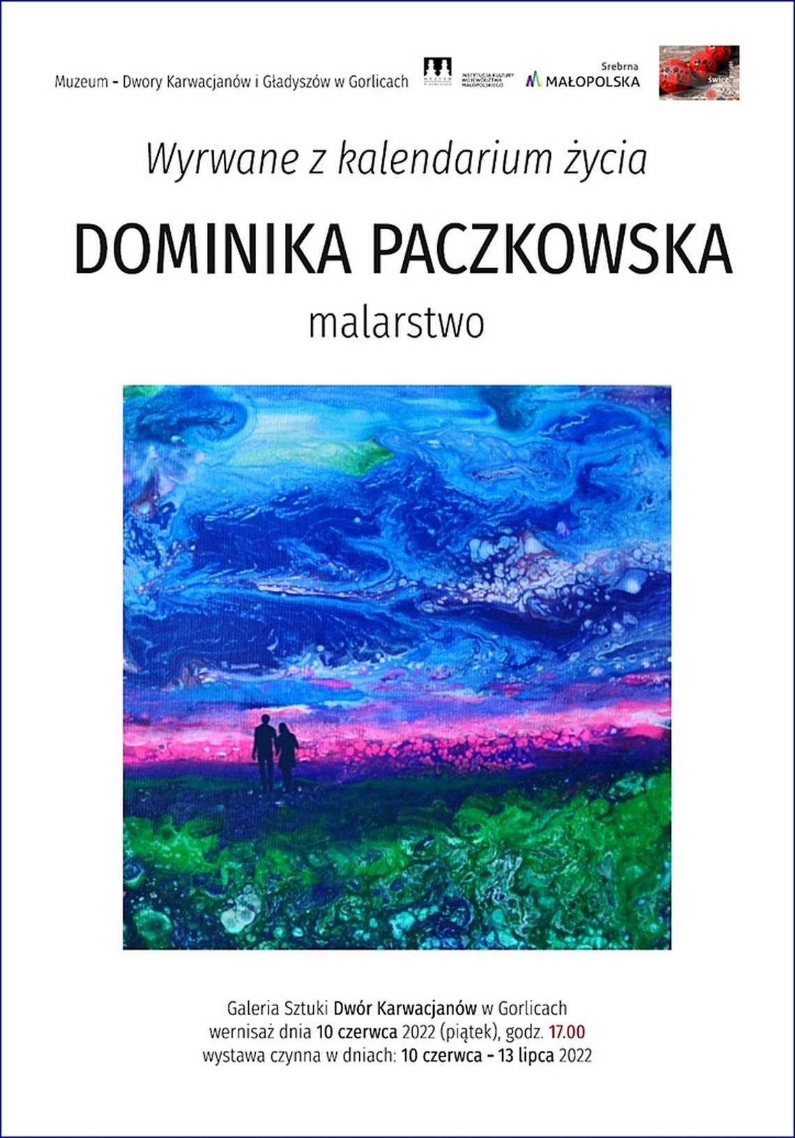„Wyrwane z kalendarium życia” – Dominika Paczkowska – wystawa malarstwa | zapowiedzi imprez – halogorlice.info