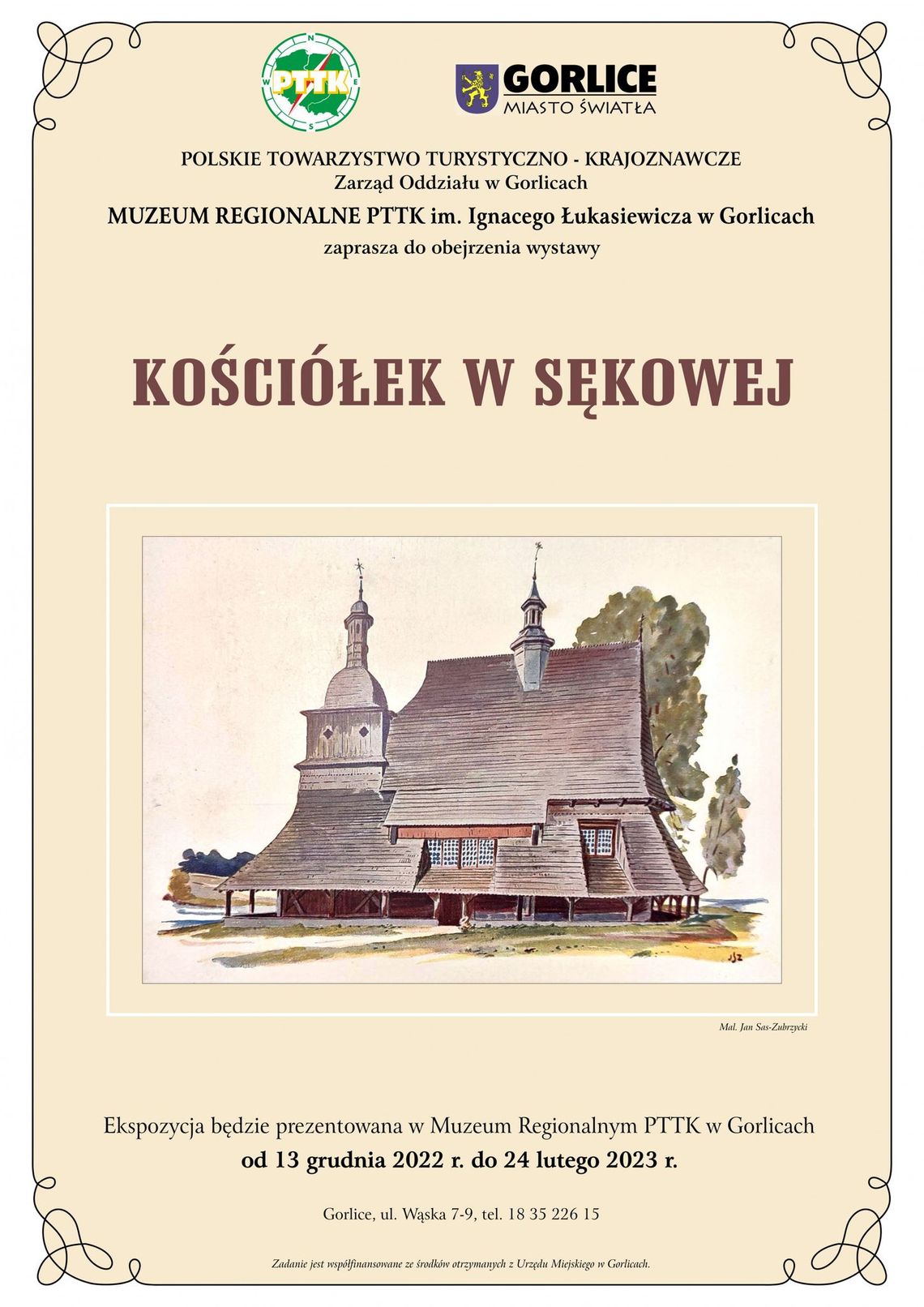 Wystawa „Kościółek w Sękowej” | halogorlice.info