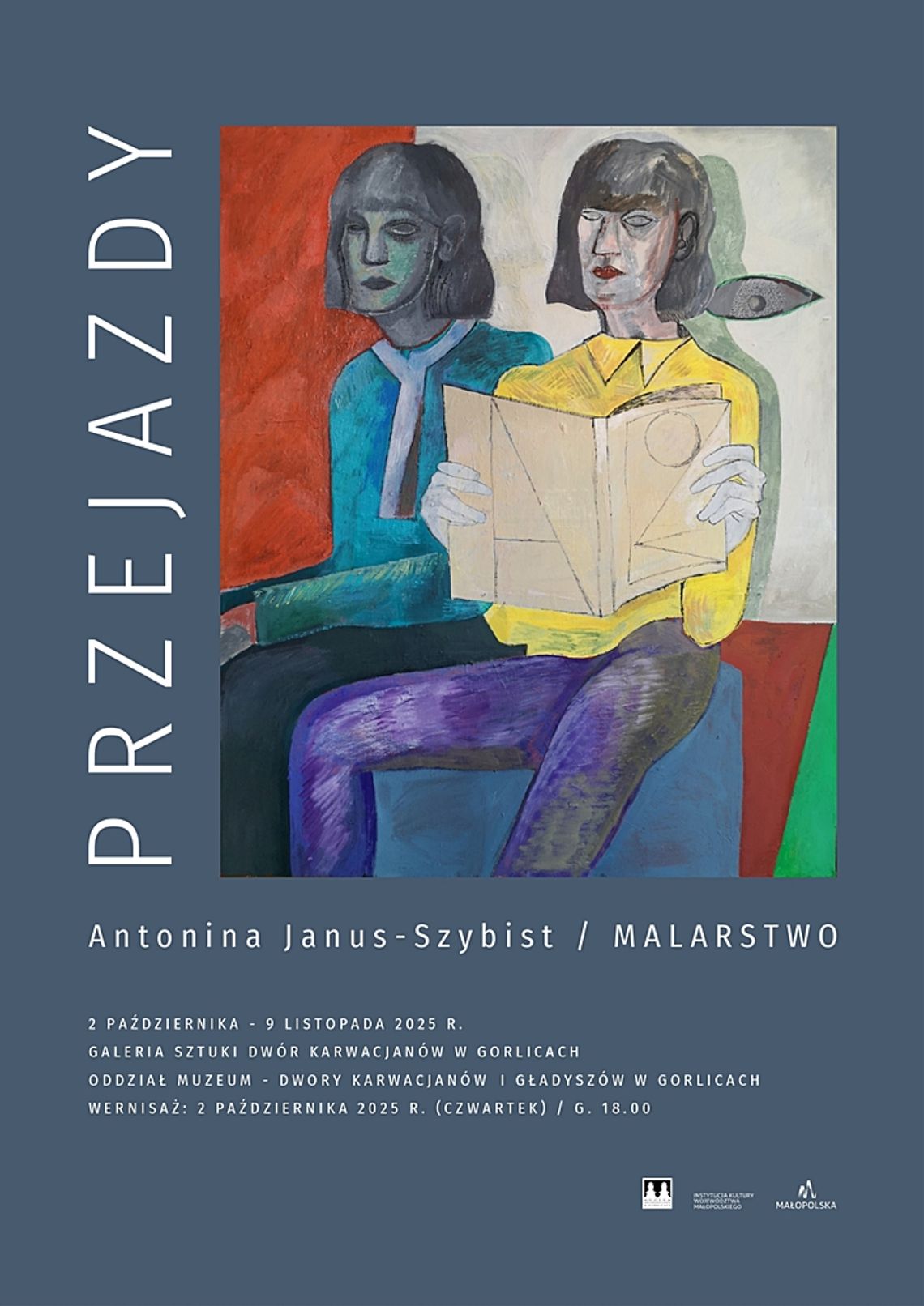 Zdjęcie przedstawia obraz Antoniny Janus-Szybist