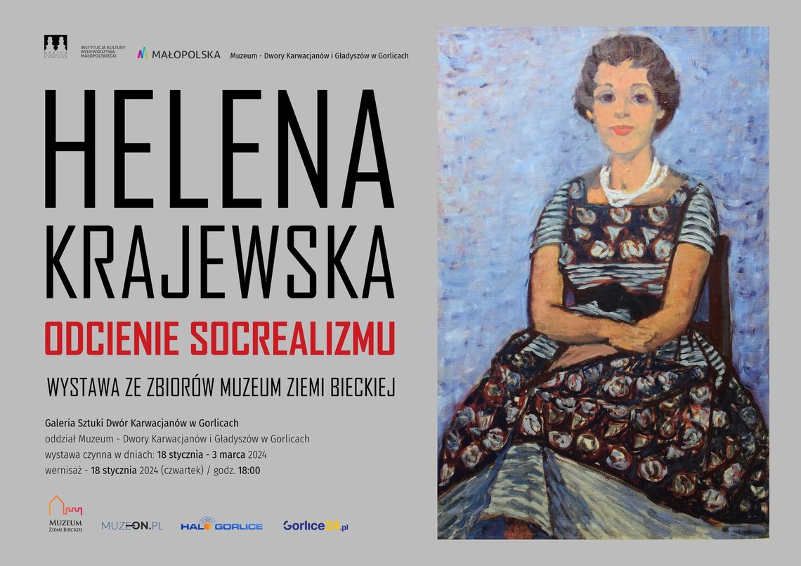 Wystawa malarstwa Heleny Krajewskiej „Odcienie socrealizmu” | halogorlice.info