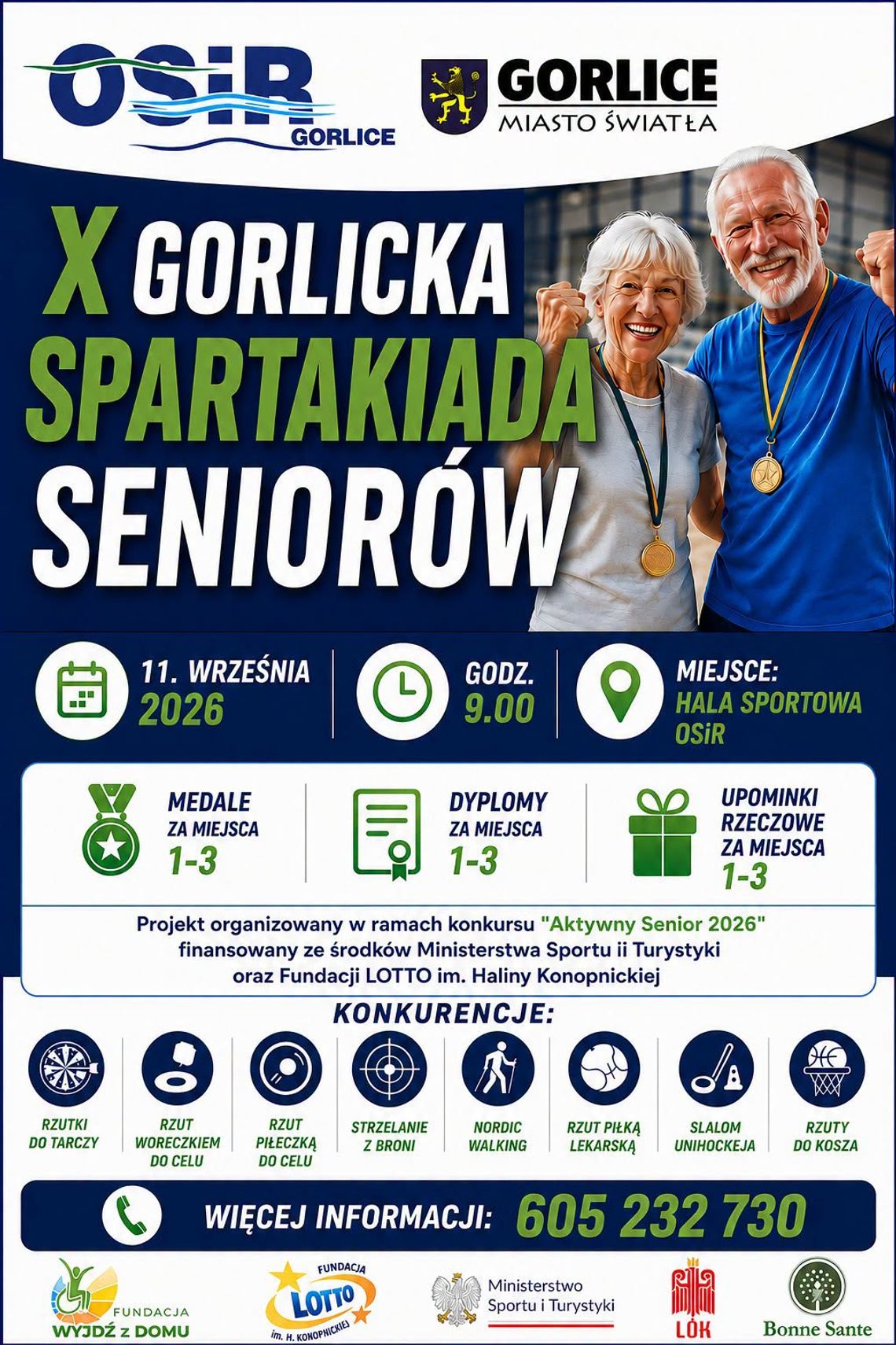 X Gorlicka Spartakiada Seniorów | zapowiedzi wydarzeń - halogorlice.info X Gorlicka Spartakiada Seniorów | zapowiedzi wydarzeń - halogorlice.info