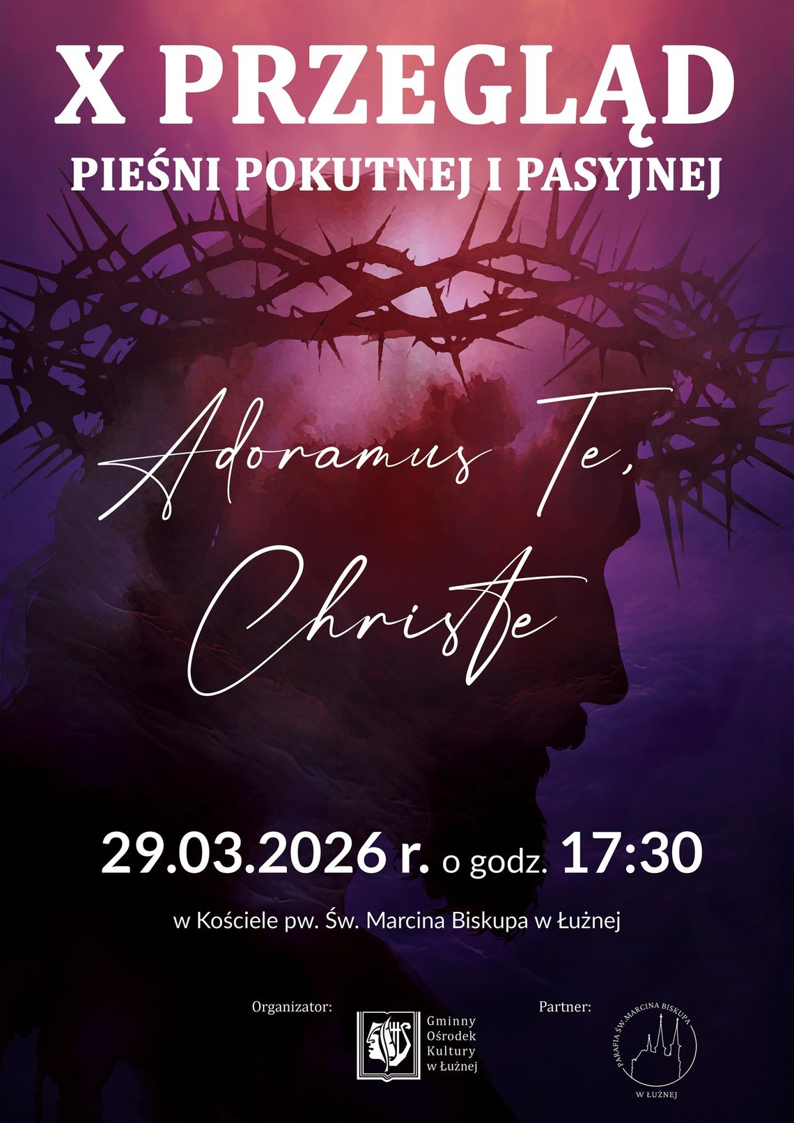 X Przegląd Pieśni Pokutnej i Pasyjnej „Adoramus Te, Christe” | zapowiedzi wydarzeń - halogorlice.info
