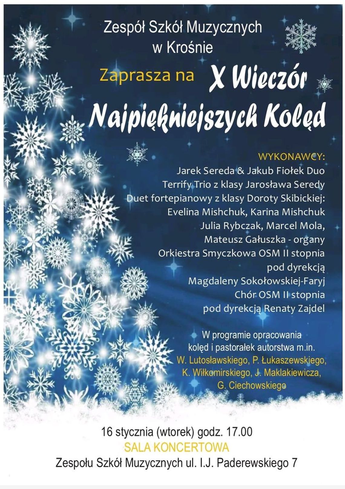 X Wieczór Najpiękniejszych Kolęd | halogorlice.info