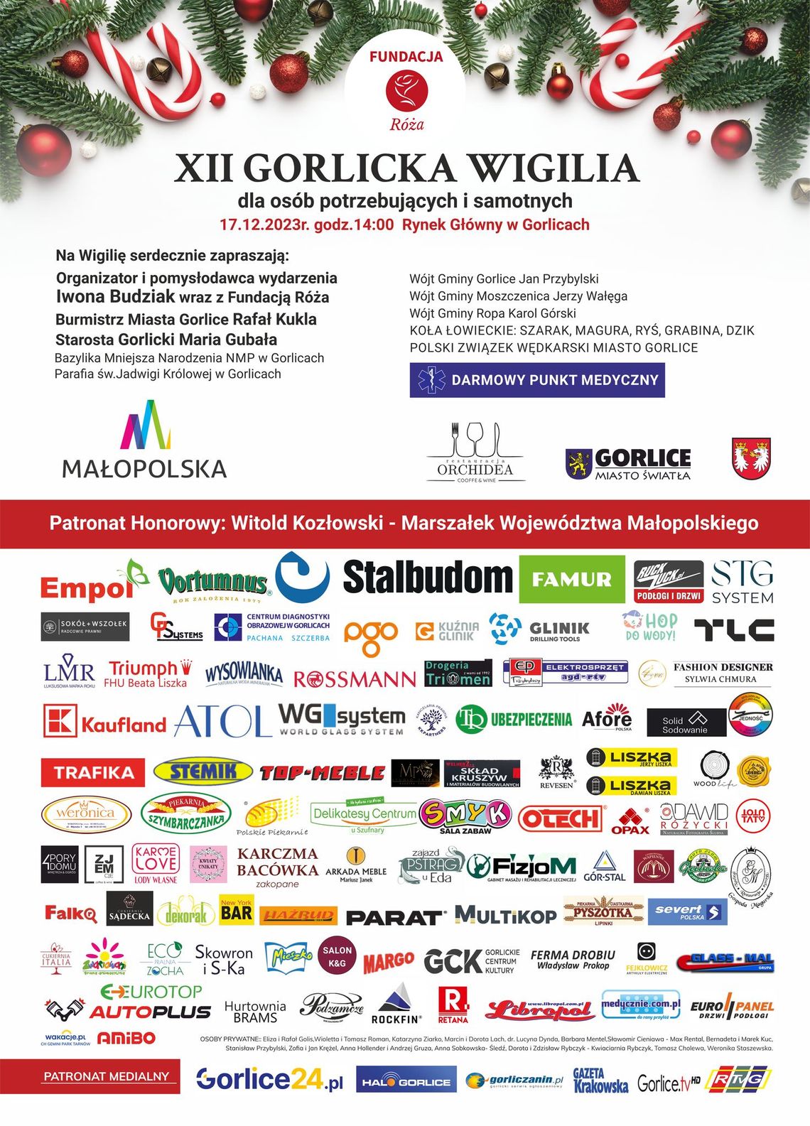 XII Gorlicka Wigilia dla osób potrzebujących i samotnych | halogorlice.info