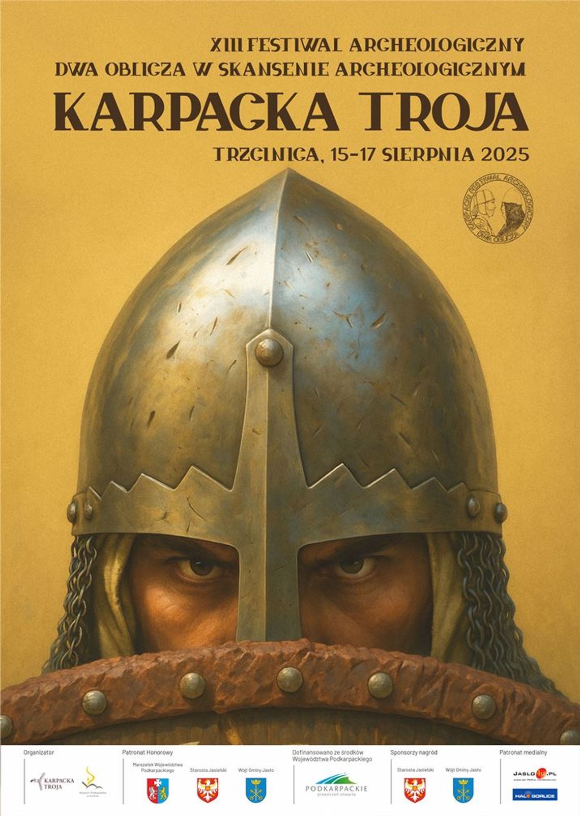 Zdjęcie przedstawia plakat promujący XIII Festiwal Archeologiczny