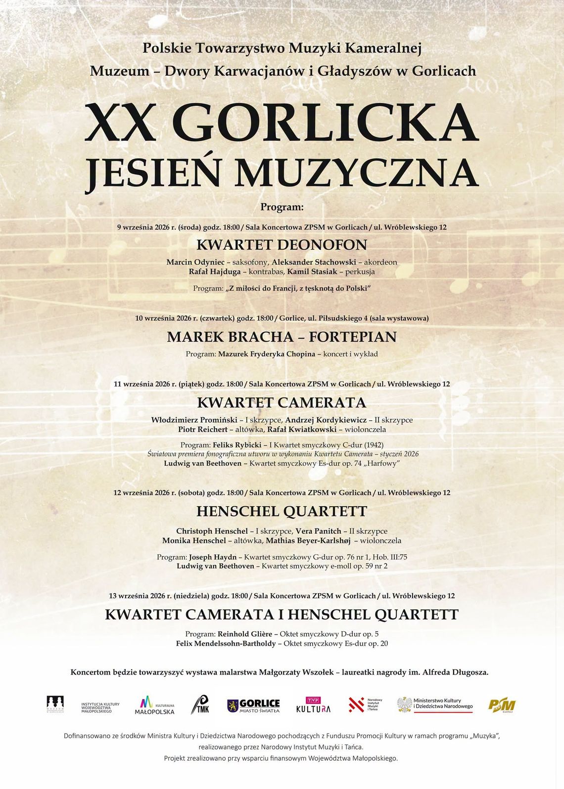XX Gorlicka Jesień Muzyczna | zapowiedzi wydarzeń - halogorlice.info XX Gorlicka Jesień Muzyczna | zapowiedzi wydarzeń - halogorlice.info