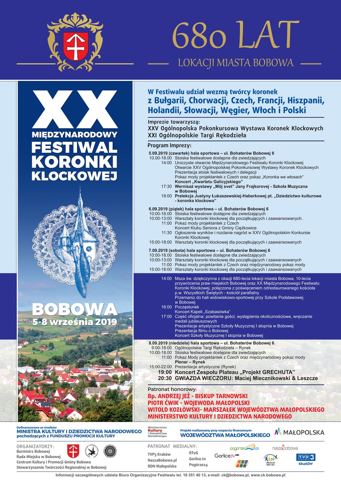 XX Międzynarodowy Festiwal Koronki Klockowej