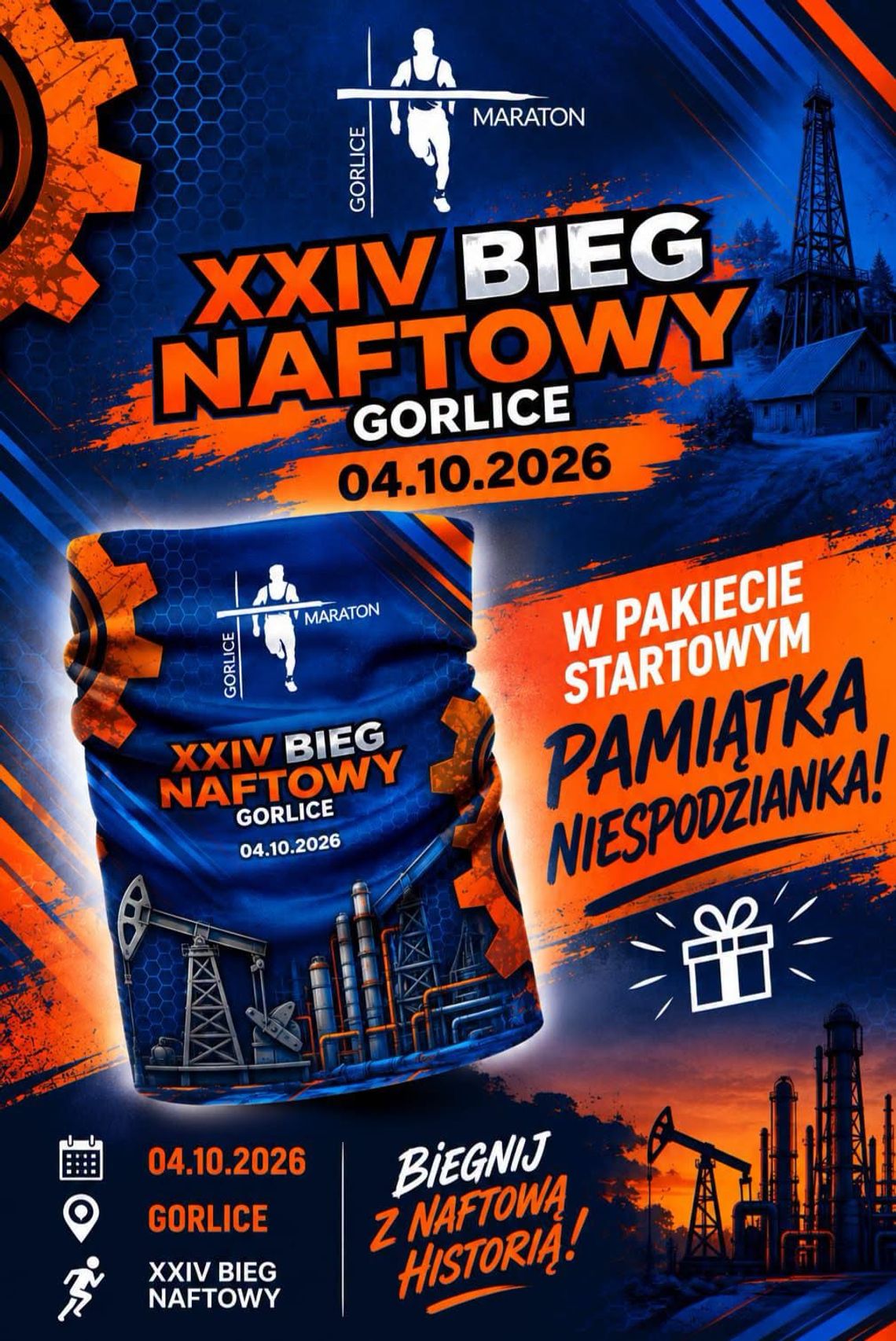 XXIV Bieg Naftowy w Gorlicach | zapowiedzi wydarzeń - halogorlice.info