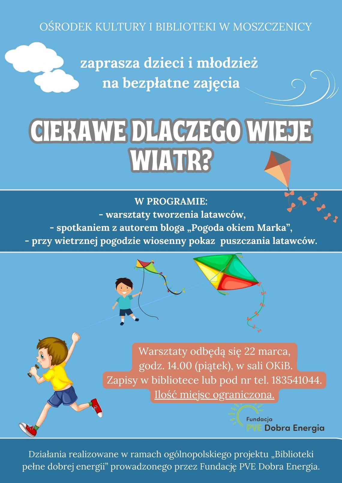 Zajęcia „Ciekawe dlaczego wieje wiatr?” | halogorlice.info