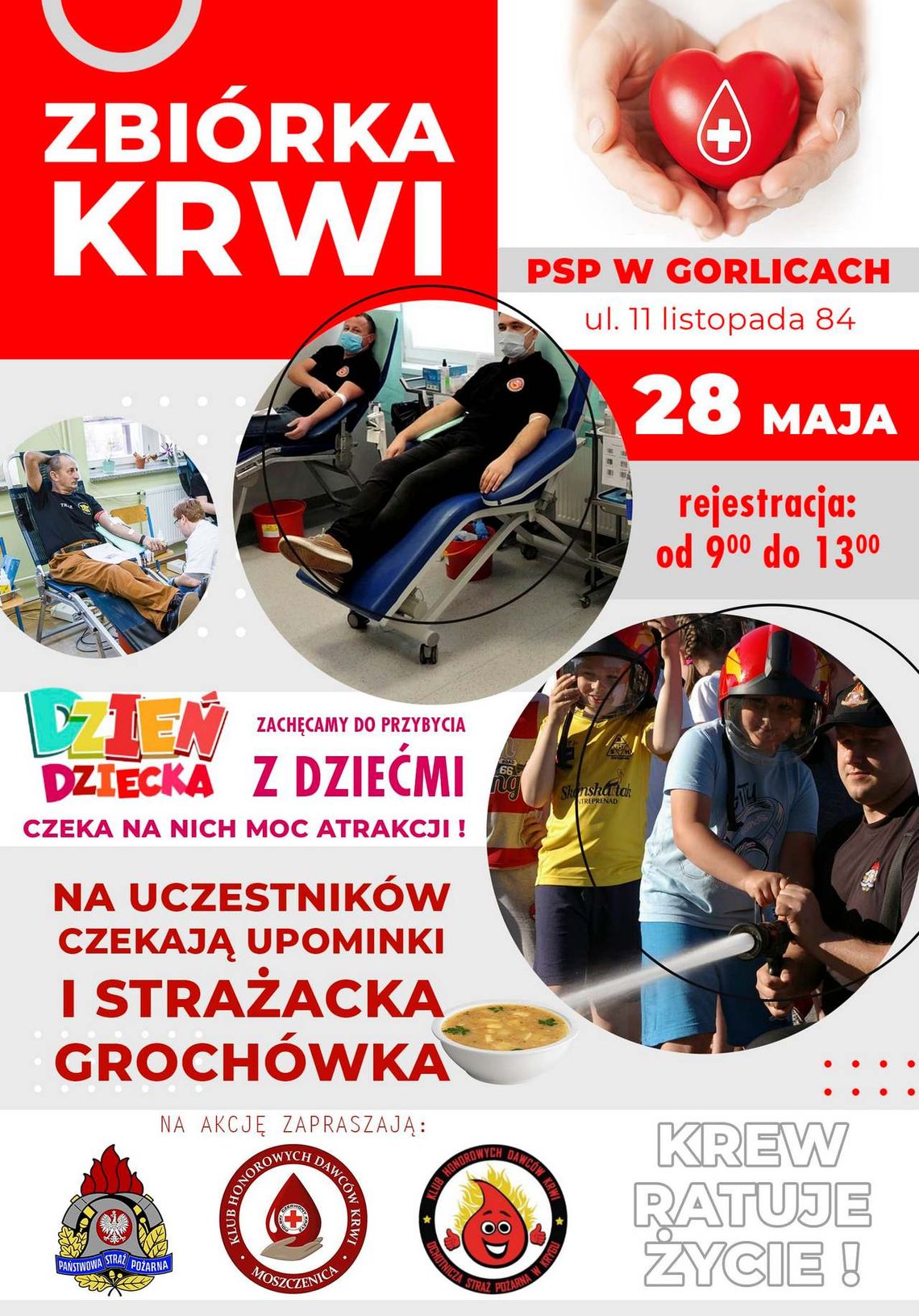 Zbiórka krwi – PSP w Gorlicach | zapowiedzi imprez – halogorlice.info