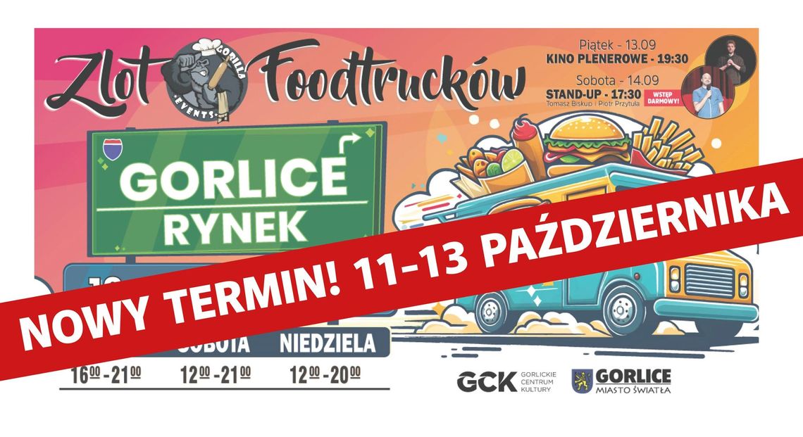 Zlot Food Trucków w Gorlicach | zapowiedzi imprez – halogorlice.info