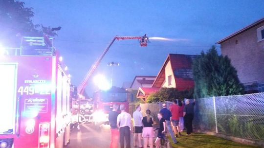 Pożar domu przy Królowej Jadwigi w Gorlicach (aktualizacja)