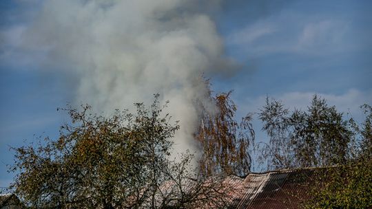 Pożar w Staszkówce