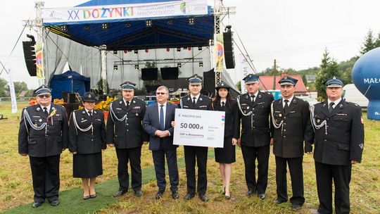 Na ten sukces pracowały pokolenia strażaków – druhowie z OSP Moszczenica odebrali wczoraj 50 tys. złotych