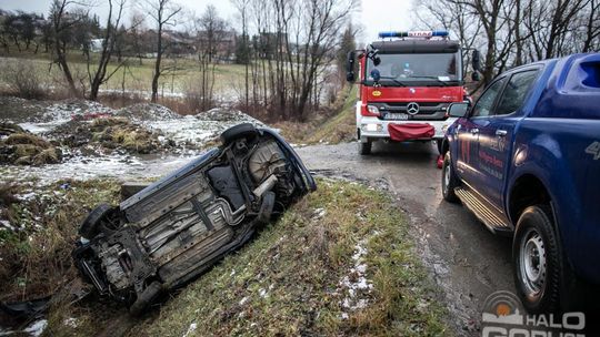 Bystra: Trzy osoby w szpitalu po wypadku