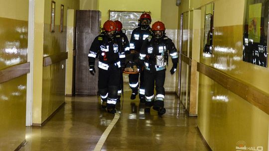 Paliło się na oddziale psychiatrii w Gorlicach