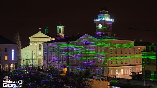 Laserowy jarmark świąteczny