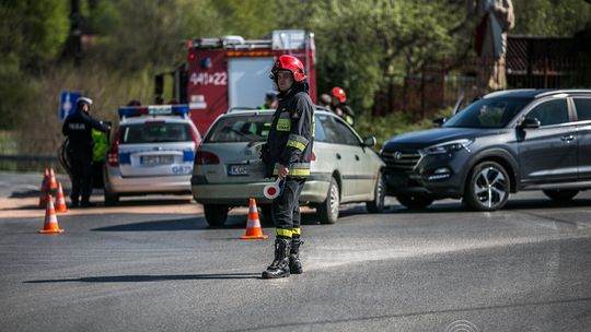 Siary: zderzenie trzech pojazdów