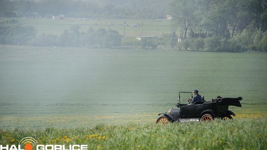 Sękowa. Widok ze wzgórza na działania wojenne.