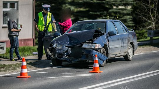 Siary: zderzenie trzech pojazdów