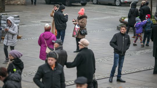 Były serdeczne życzenia i łamanie się opłatkiem. Gorliczanie spotkali się na miejskiej wigilii [ZDJĘCIA, VIDEO]