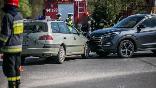 Siary: zderzenie trzech pojazdów