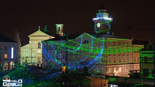 Laserowy jarmark świąteczny